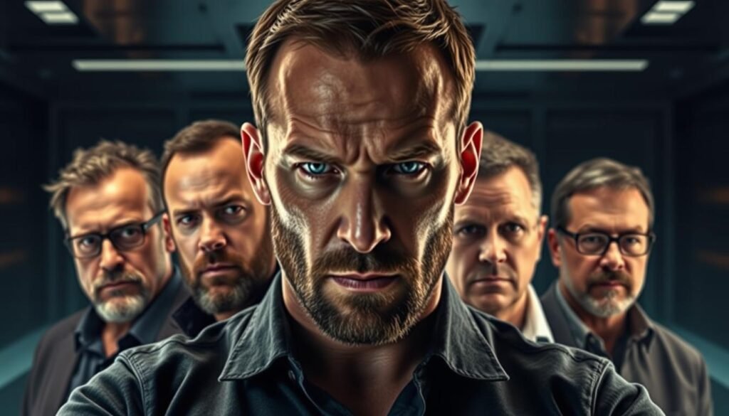 Jason Statham with directors