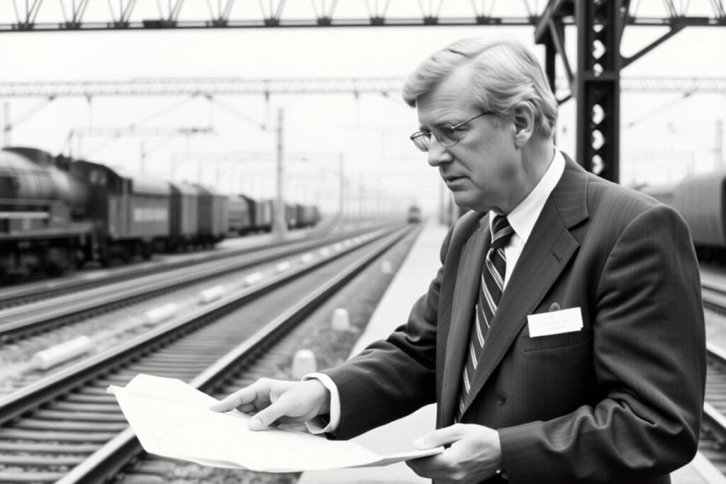 Timothy Mellon in 1981 during his early railroad business days