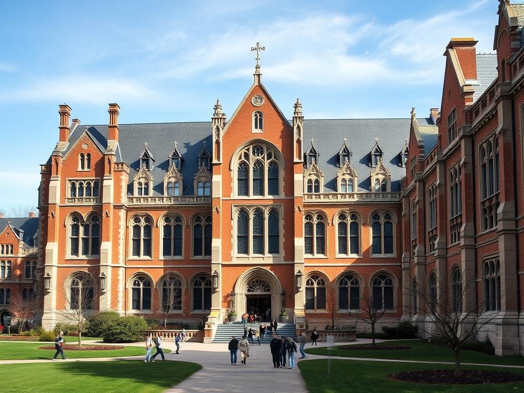 Yale University campus where Timothy Mellon received his education