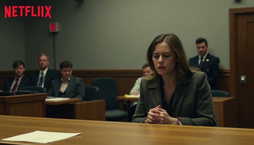 Martha courtroom scene from Baby Reindeer